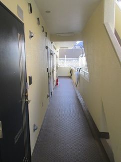 その他共有部分　共用廊下もキレイに保たれています。