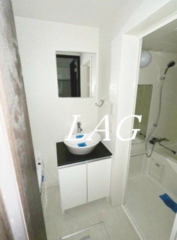 洗面設備　洗面台です。