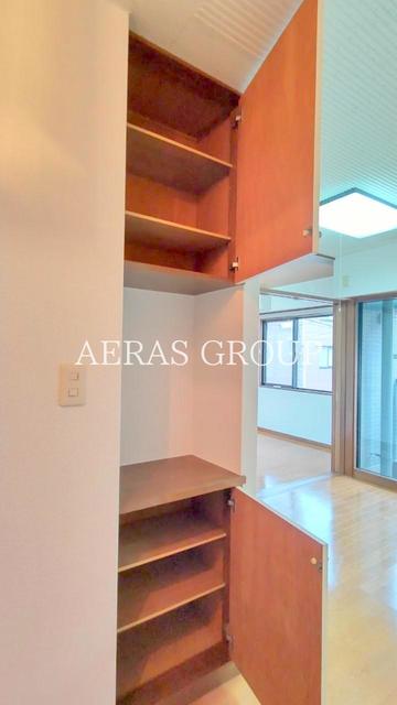 収納　収納部分