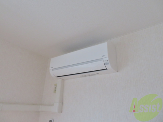 その他設備　エアコンが付いているので入居のその日から快適ですね