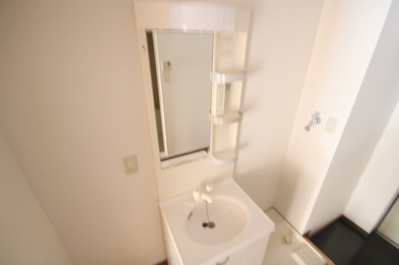 洗面設備　※別の部屋の写真です