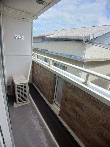 バルコニー　落ち着いた時間を過ごせるバルコニーです