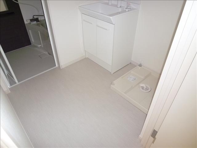 その他　ゆとりがある洗面所ですね