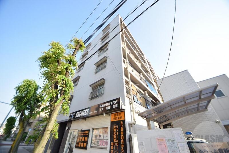 建物外観　大きなマンションです