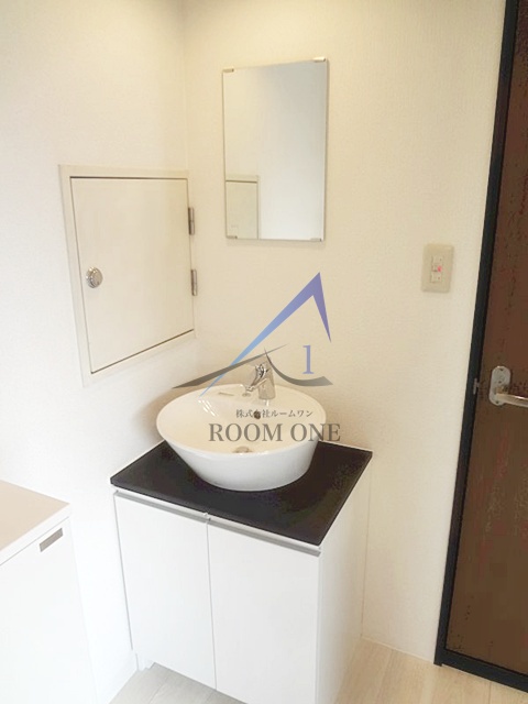 洗面設備　洗面台です。