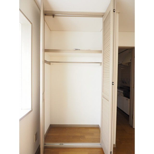 収納　広めのクローゼット