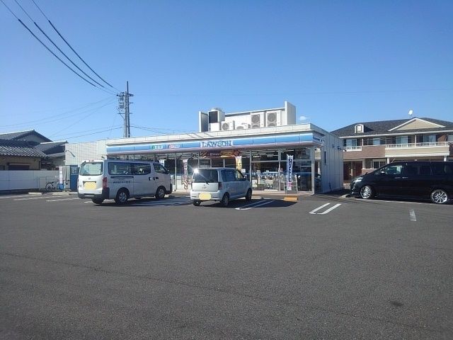 コンビニ　ローソン　森本3丁目店（コンビニ）まで40m