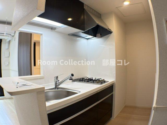 キッチン　※同物件他部屋写真　反転・色違いの場合有　現状優先