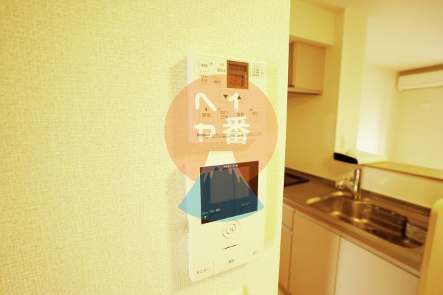 セキュリティ　モニターフォン付きです