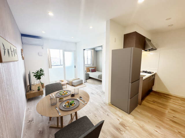 居室・リビング　画像内の家具家電はCG加工されており物件には付帯されません