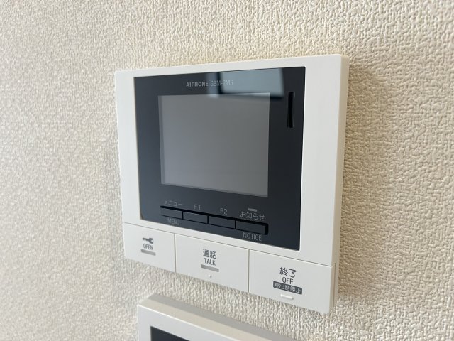 セキュリティ　モニター付きインターホンです