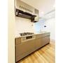キッチン　コンパクトなキッチンで掃除もラクラク