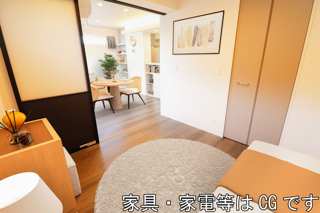 居室・リビング　洋室（※家具・家電等はＣＧです）