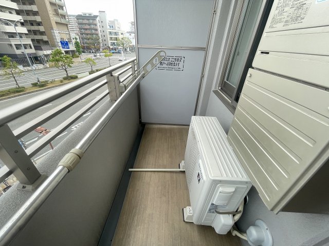 バルコニー　落ち着いた時間を過ごせるバルコニーです