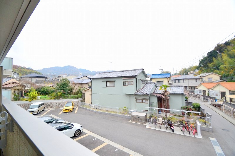 眺望　お問合せはシティホーム海田センター　082-821-2227