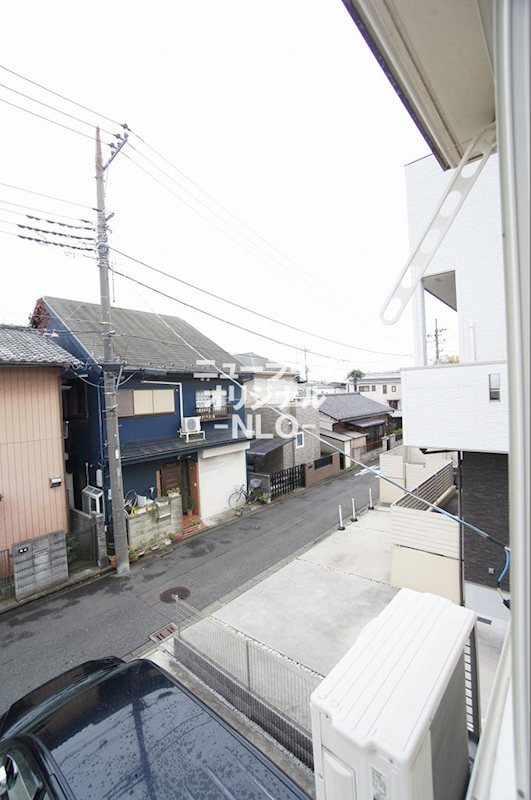 バルコニー　洗濯物の外干しが可能です☆