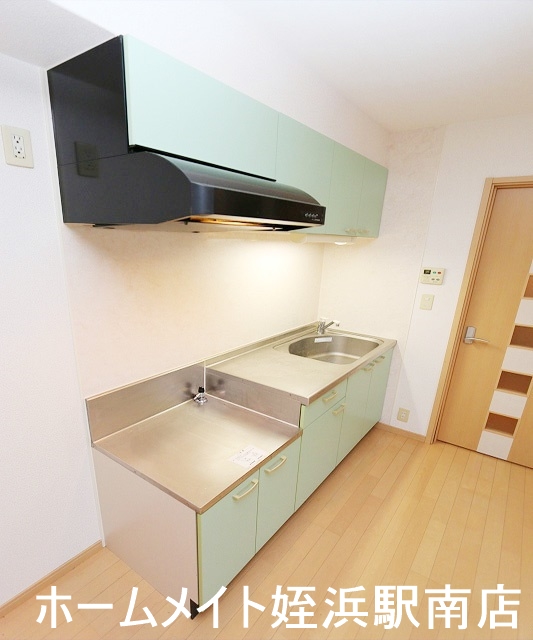 キッチン　★二口コンロ持ち込み可能です★参考写真
