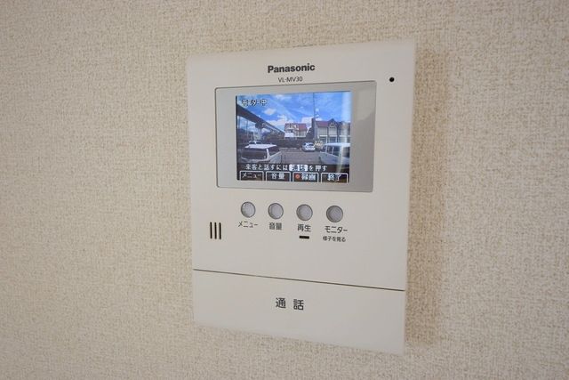 セキュリティ　★カラーモニター付きで安心ですね★