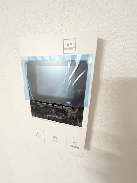 セキュリティ　モニター付きインターホン