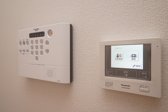 セキュリティ　ALSOKホームセキュリティ・録画機能付きTVモニターホン