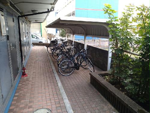 その他共有部分　駐輪場　原付＆自転車のみ駐輪可能