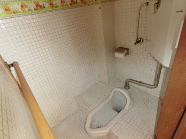 トイレ　和式で使いやすいトイレです