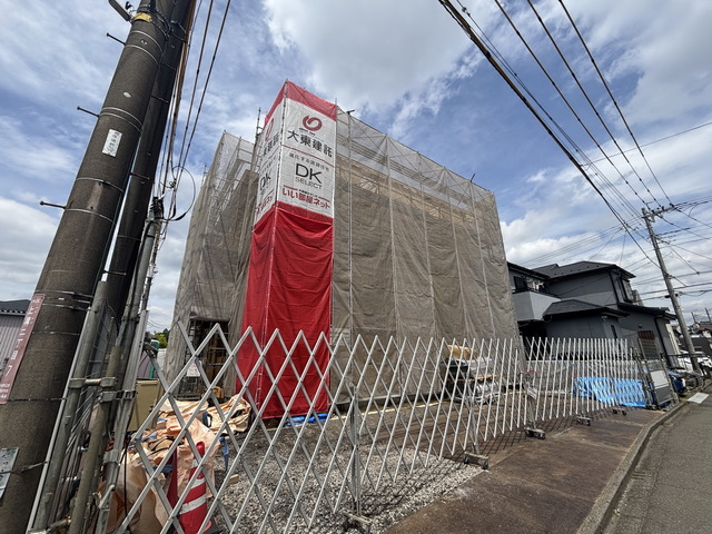 建物外観　～頑張って建築中～