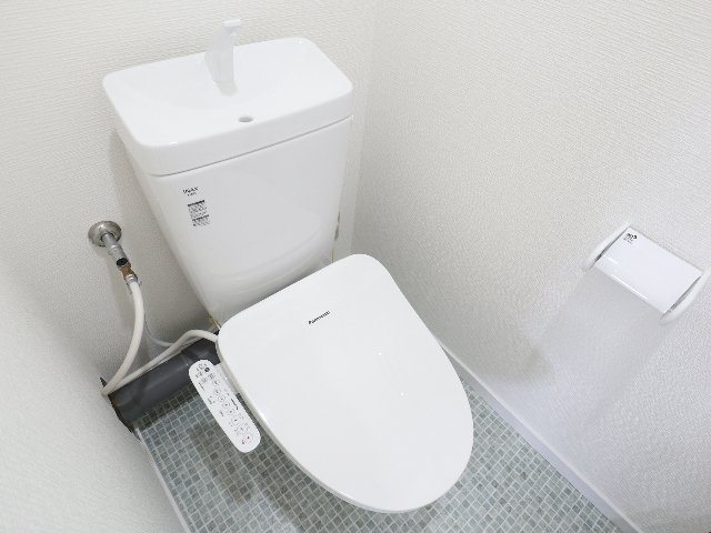 トイレ　ゆったりとした空間のトイレです