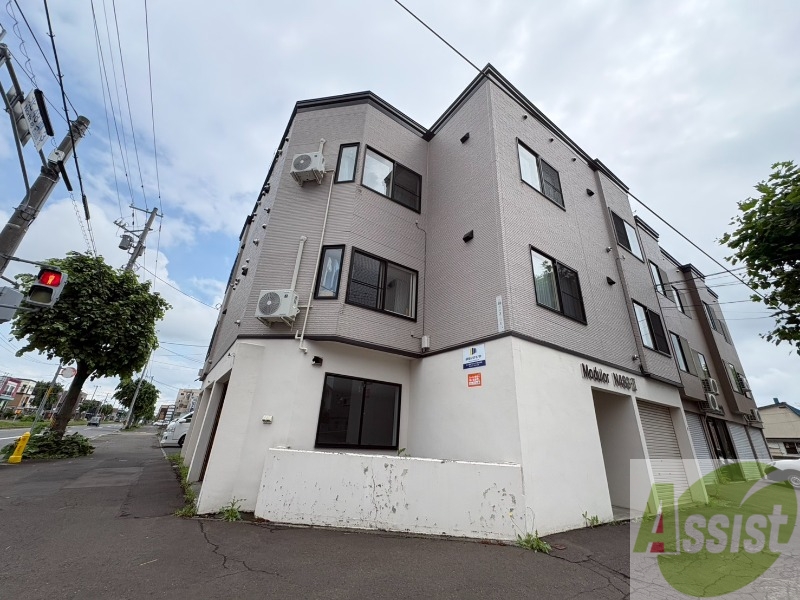 建物外観　札幌市東区北４８条東「モデュロールＮ４８３－２」