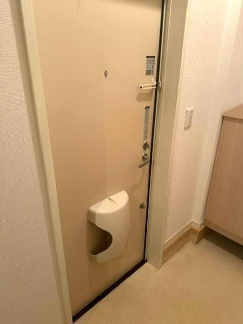 玄関　収納もある玄関です