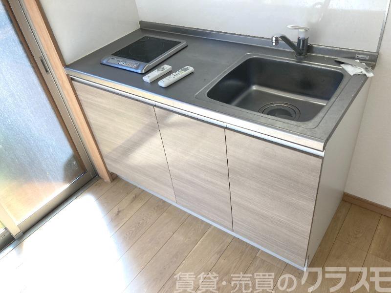 キッチン　１口ＩＨクッキングヒーター♪