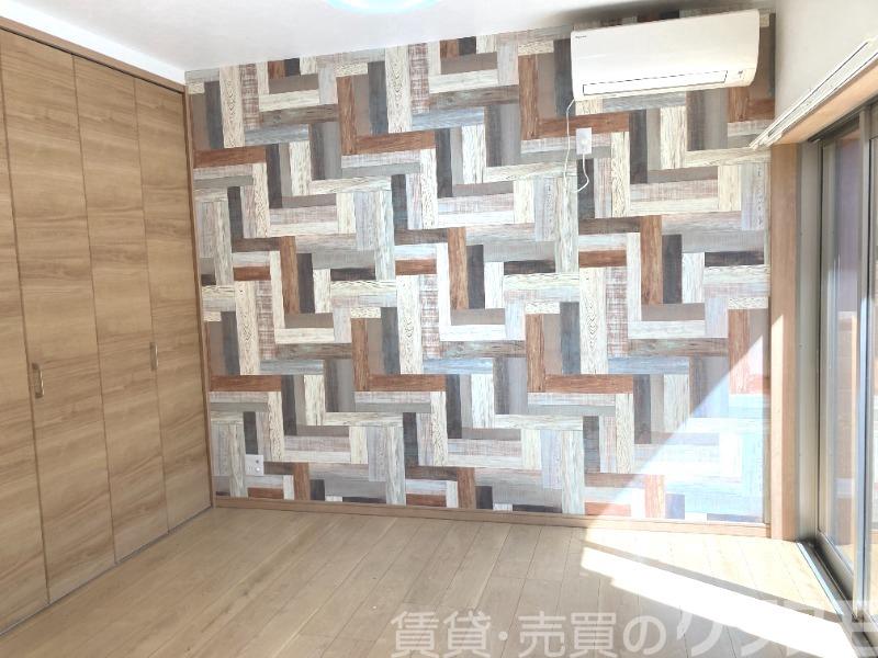 その他部屋・スペース　アクセントクロスがオシャレ♪