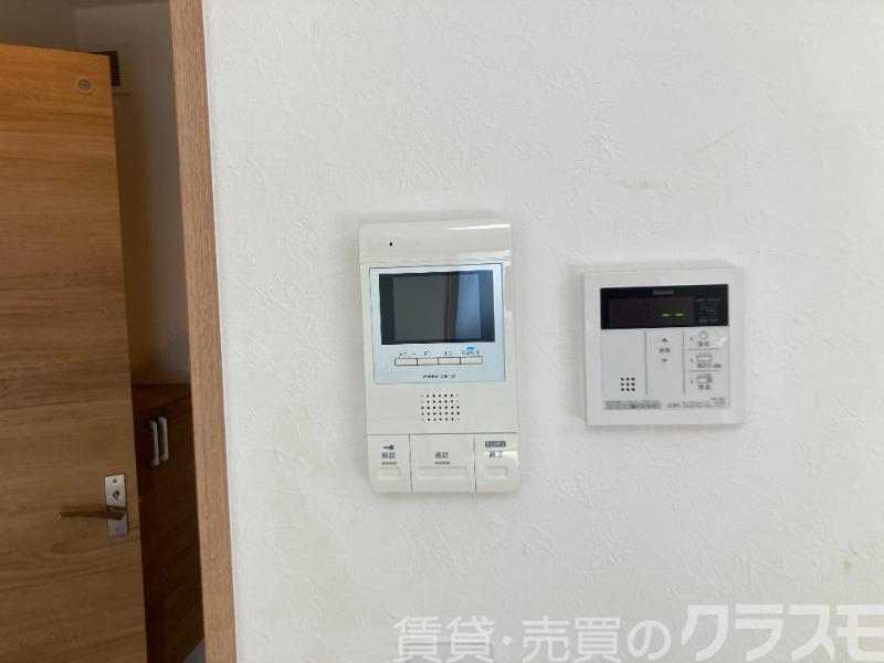 セキュリティ　来訪者が確認できるモニターホン♪