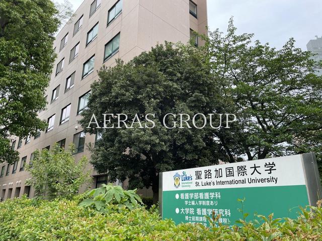 大学・短大　聖路加国際大学（大学・短大）まで605m