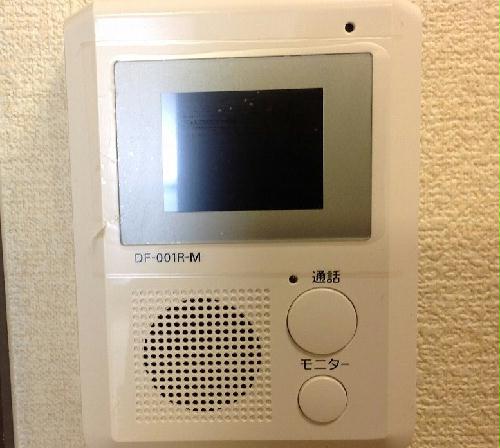 セキュリティ　モニター付きインターホン