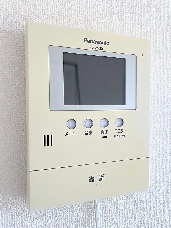 セキュリティ　室内インターホン（モニター付き）