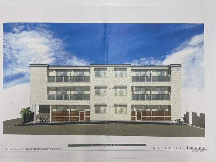 建物外観　完成予想図