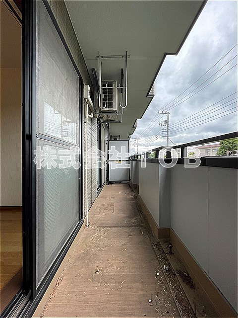 バルコニー　※クリーニング中の写真