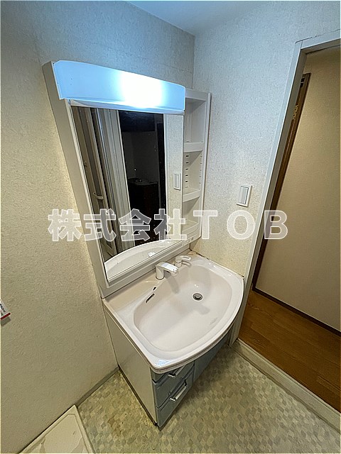 洗面設備　シャンプードレッサー※クリーニング中の写真