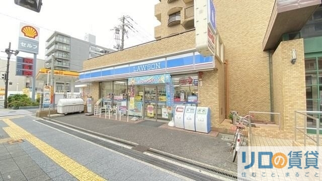 コンビニ　ローソン桑津店（コンビニ）まで1082m