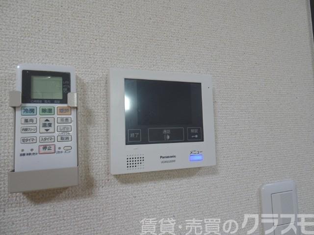 セキュリティ　訪問チェックができるモニターホン！