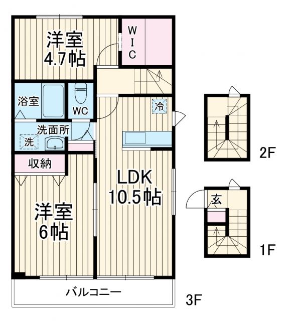 Lust Strahlの間取り写真