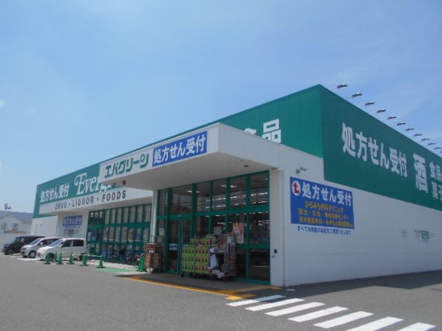 ドラックストア　エバーグリーン紀三井寺店様（ドラッグストア）まで650m