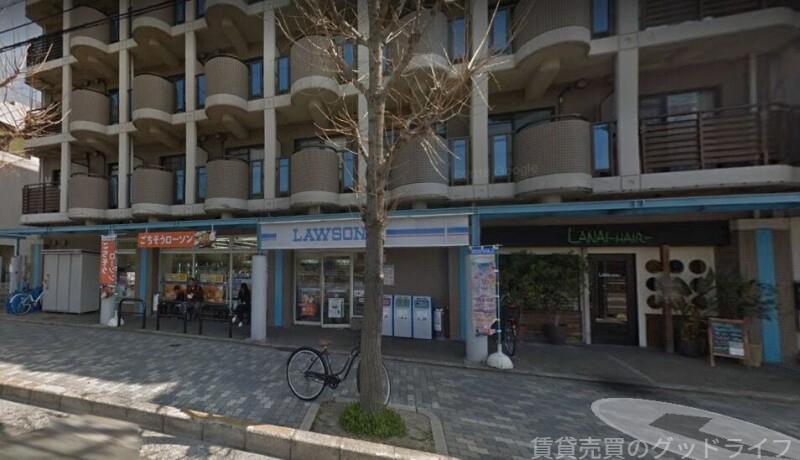 コンビニ　ローソン川端二条店（コンビニ）まで695m