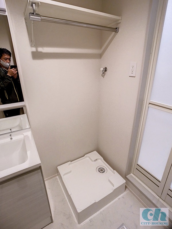 その他　室内洗濯機置き場！