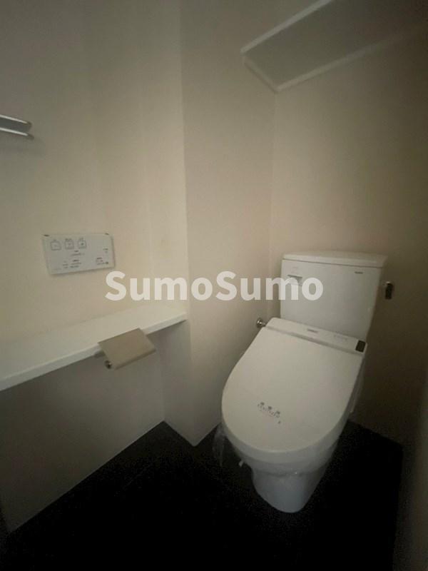 トイレ　ゆったりとした空間のトイレです