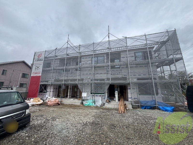 建物外観　宮城県仙台市宮城野区福田町「ルミエールさくら」