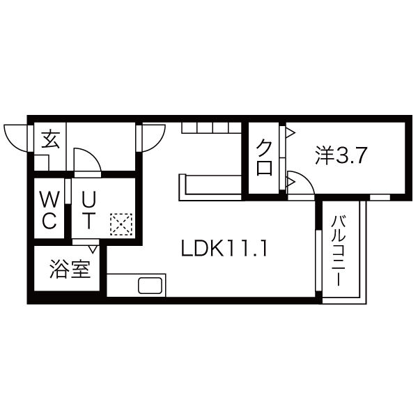 storia日比野の間取り写真