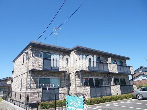 建物外観　おしゃれなタイル張りのコーポ