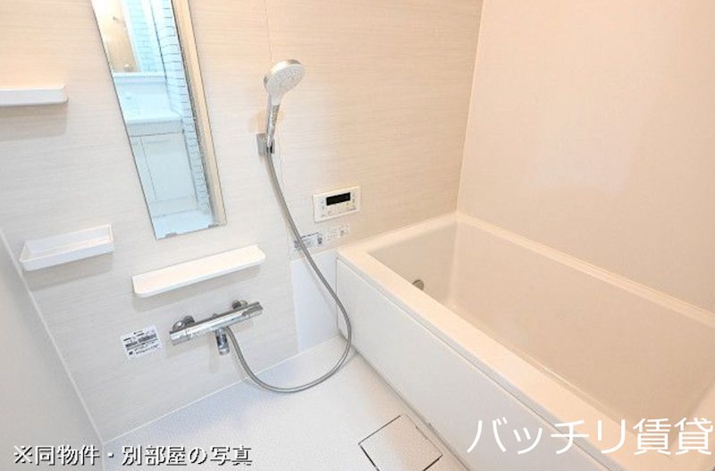 バス・シャワールーム　同シリーズ別号室イメージ画像。現況を優先いたします。
